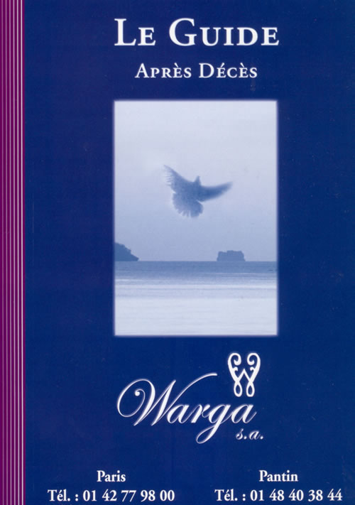 Couverture du guide WARGA après décès